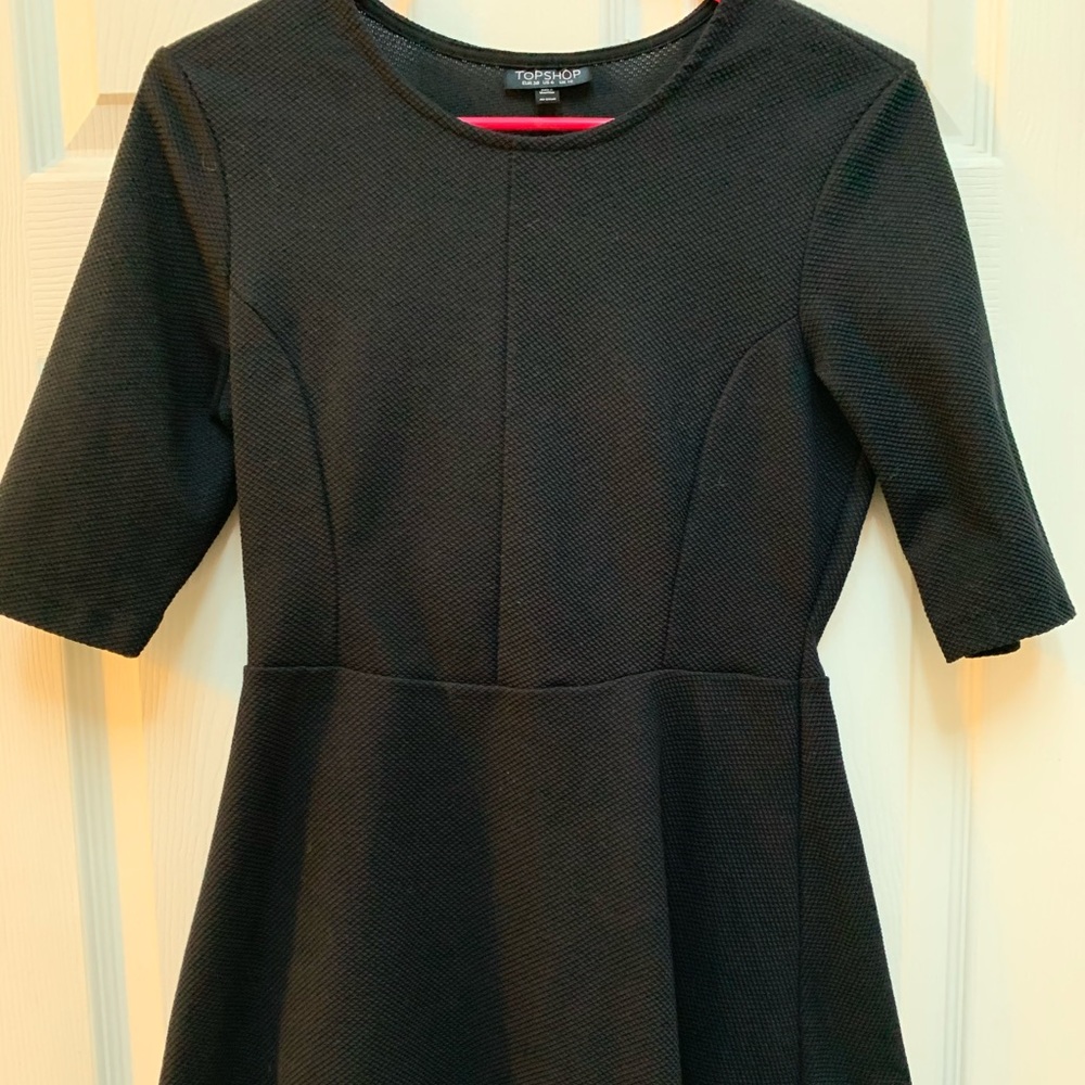 TopShop Quarter-Sleeved Dress